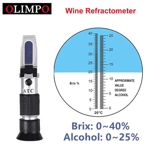 more wine refractometer spreadsheet|grape sugar tester.